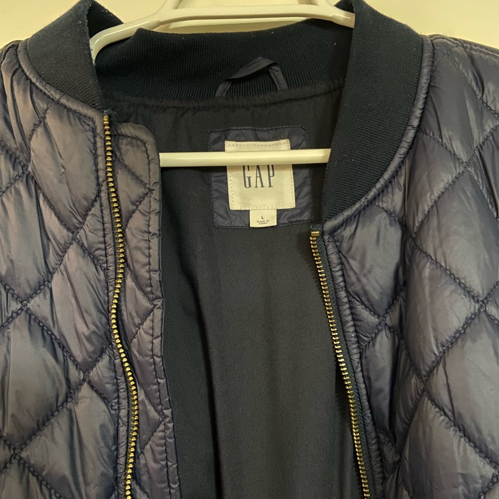 GAP Quilted  Bomber Jacket